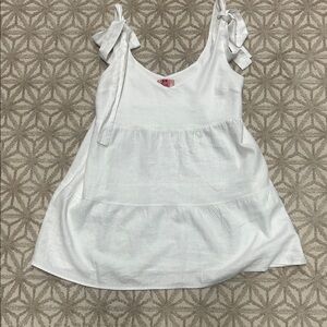 Show Me Your MuMu White Mini Dress